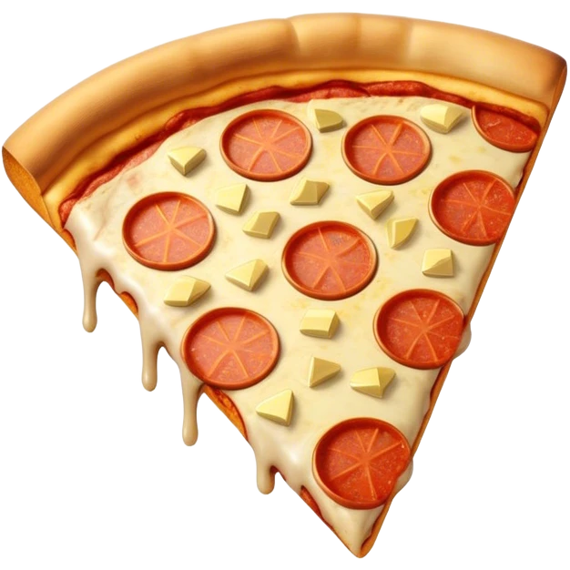 Pizza with gold bars emoji