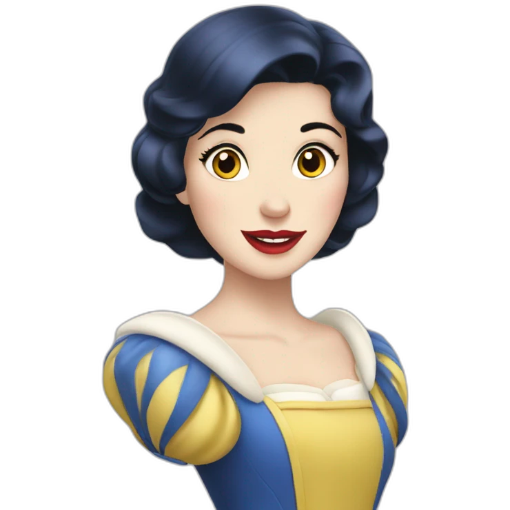 Blanche neige emoji