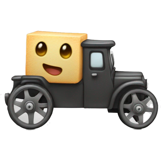 Un patín con cuatro ruedas y las ruedas están envueltas de truenos y llamas  emoji