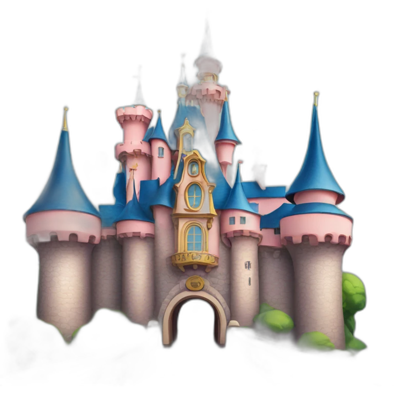 Castel of Disneyland Paris  emoji