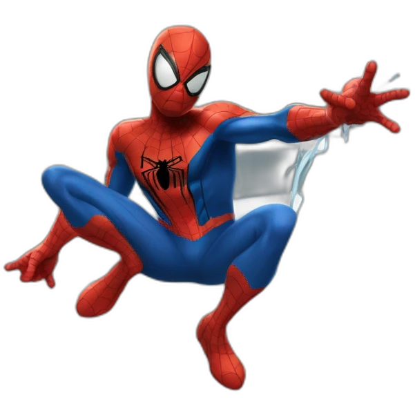 Spider man un pouce en l'air emoji