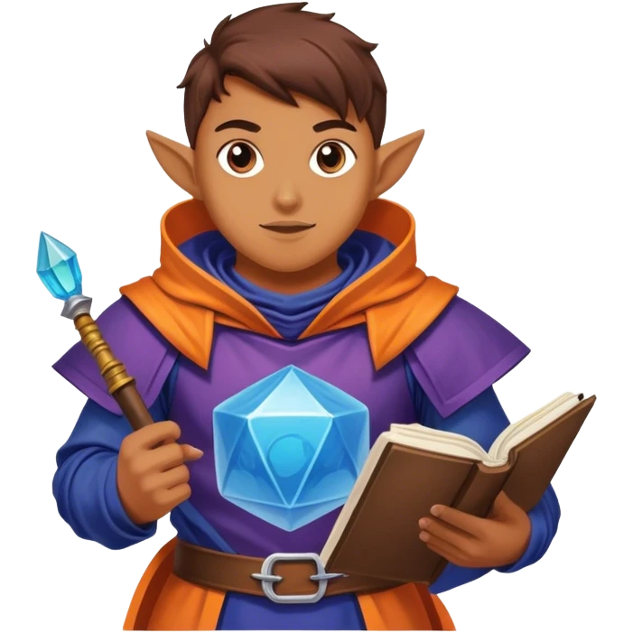 A tide pod person who is also a dungeon master from dungeons and dragons emoji