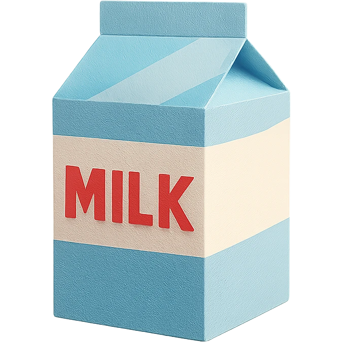 milk emoji