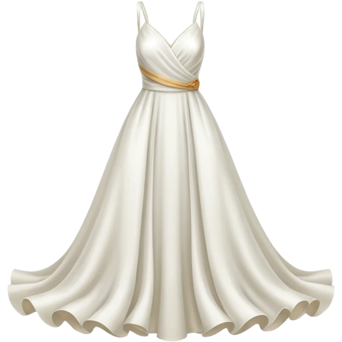 white dress emoji