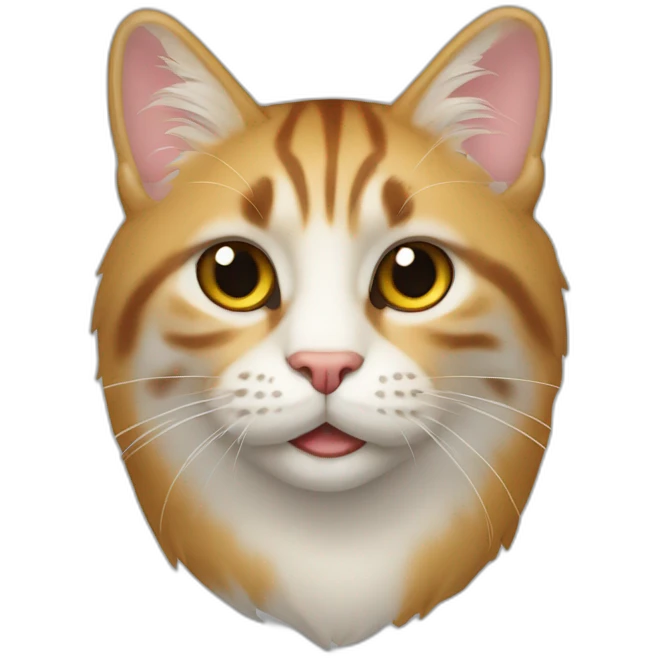  кот в красной шляпе emoji