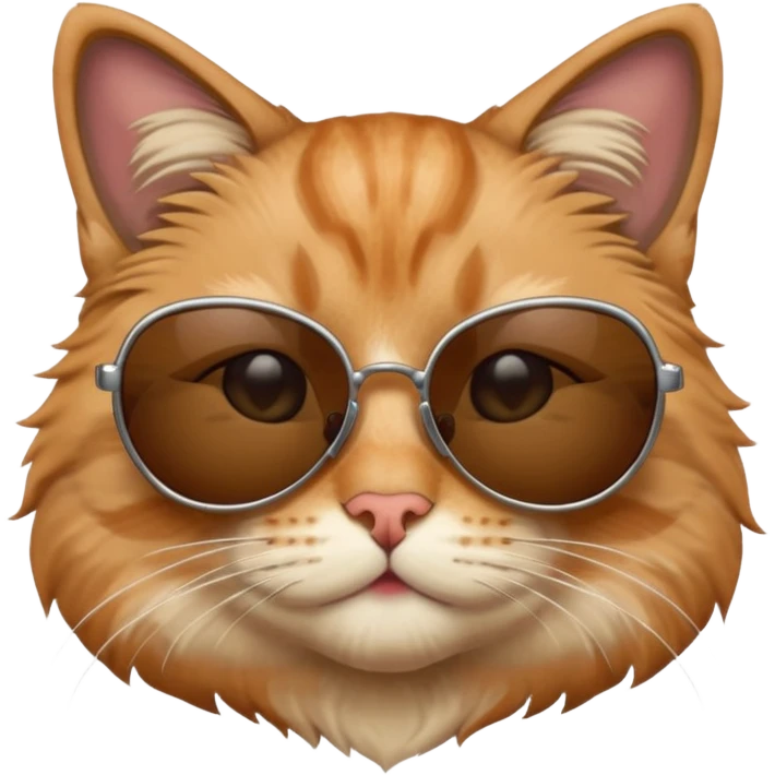 Cat with sunglassesh emoji