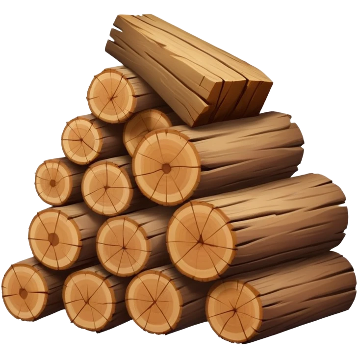 Wood emoji