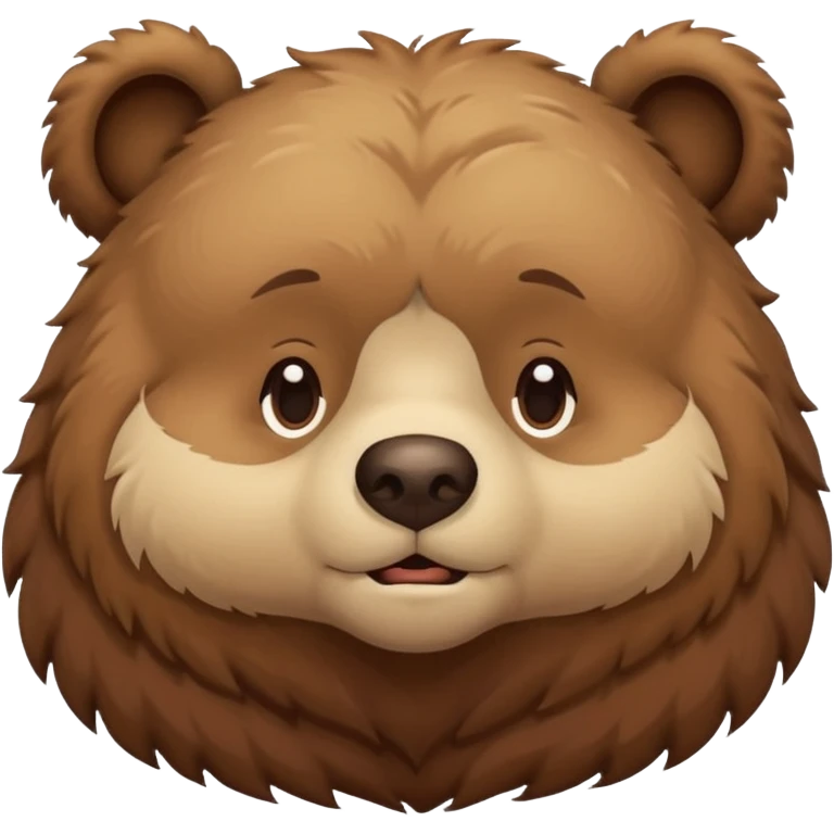sleepy cute bear emoji