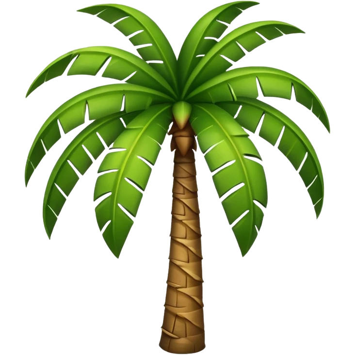 Iphone palm tree emoji  emoji