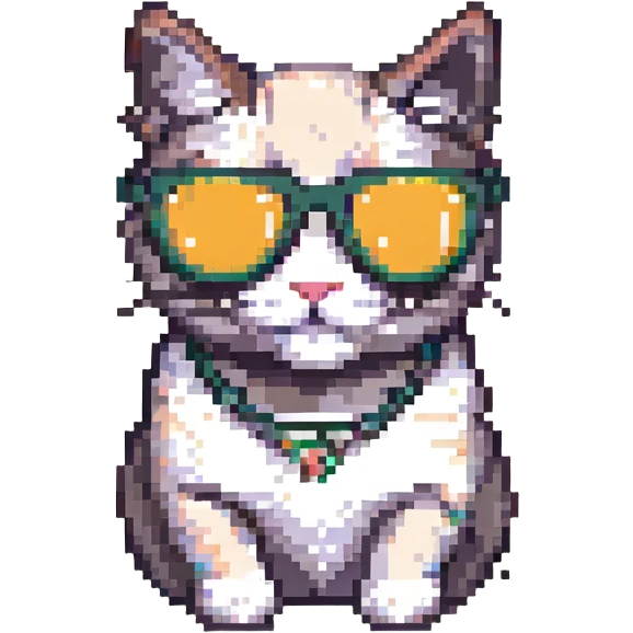 cat wearing sunglasses emoji