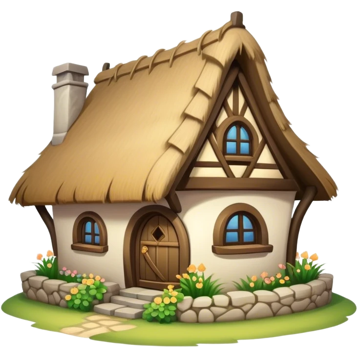 Cozy Fantasy cottage emoji