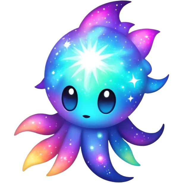  Sparkly gradient nebula fakemon-creature  emoji