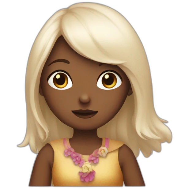 Kara bear lady emoji