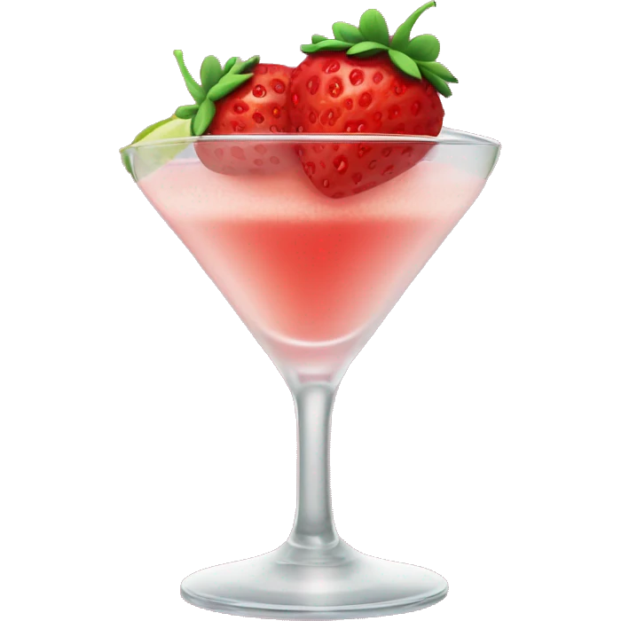 strawberry daiquiri  emoji