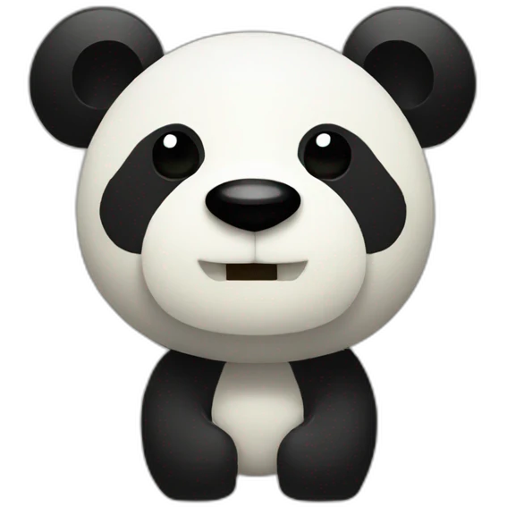 8 bit panda emoji