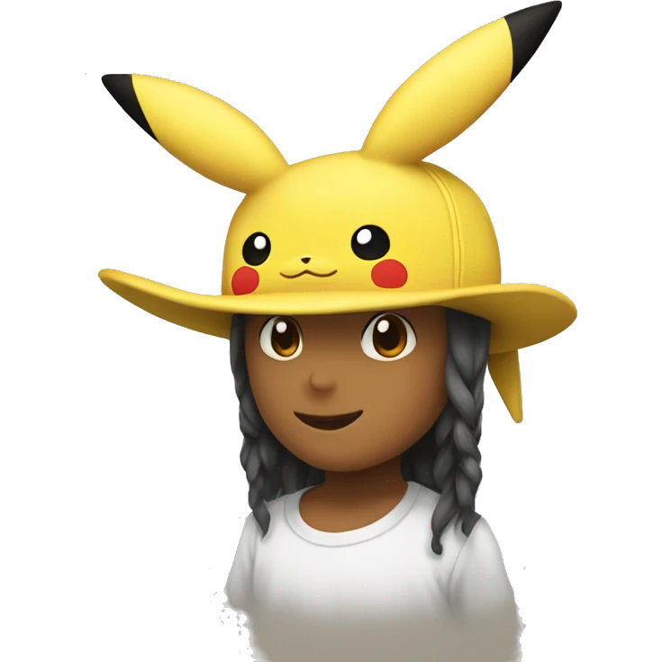 cappello di pikachu emoji