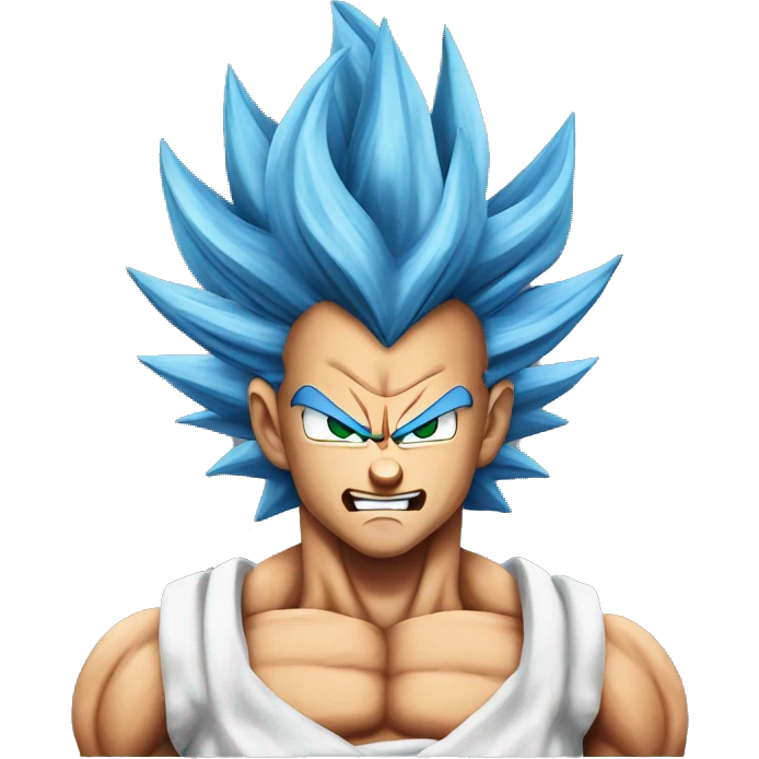 Gogeta super sayan blue emoji