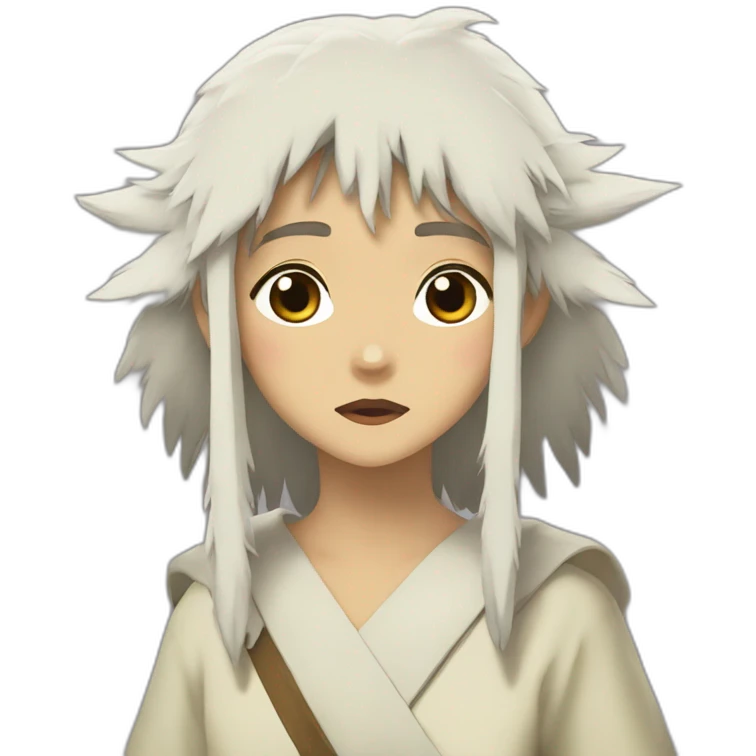 princess mononoke Miyazaki emoji