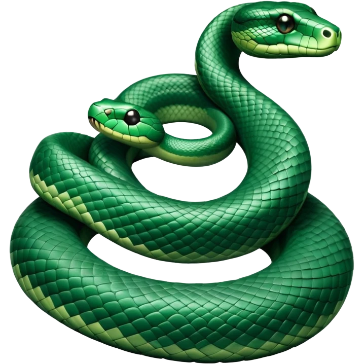 Hogwarts Slytherin snake emoji