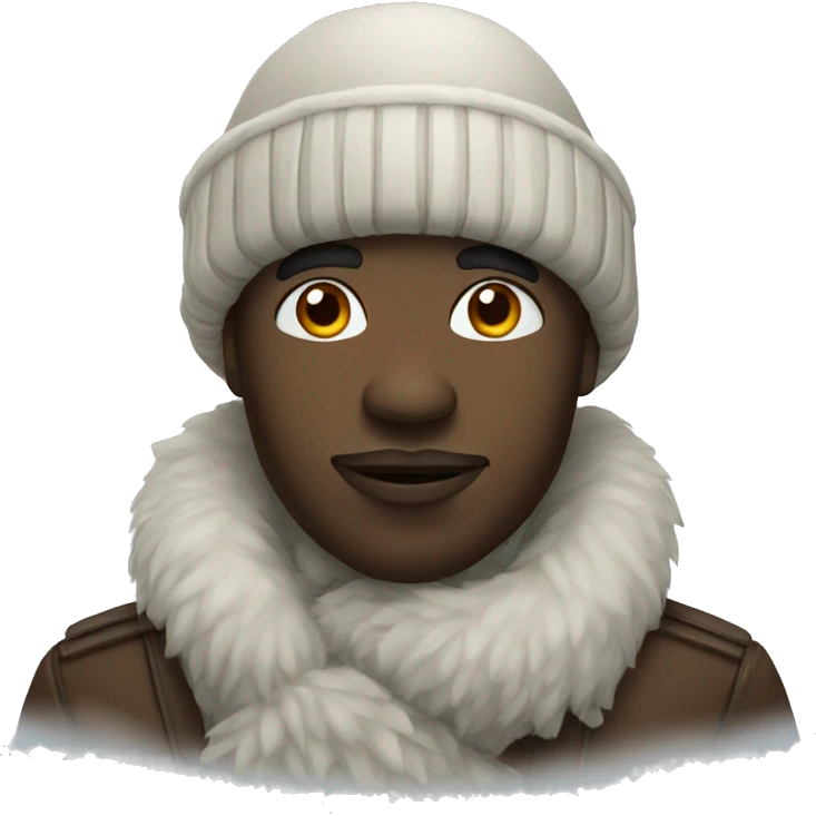 African snowman emoji