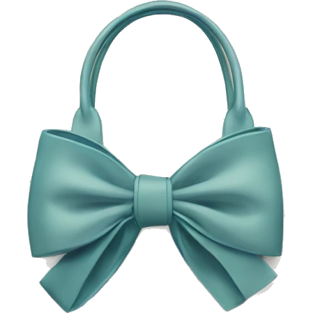 Ted baker bag with a bow emoji
