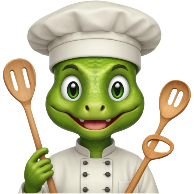 snake cook emoji