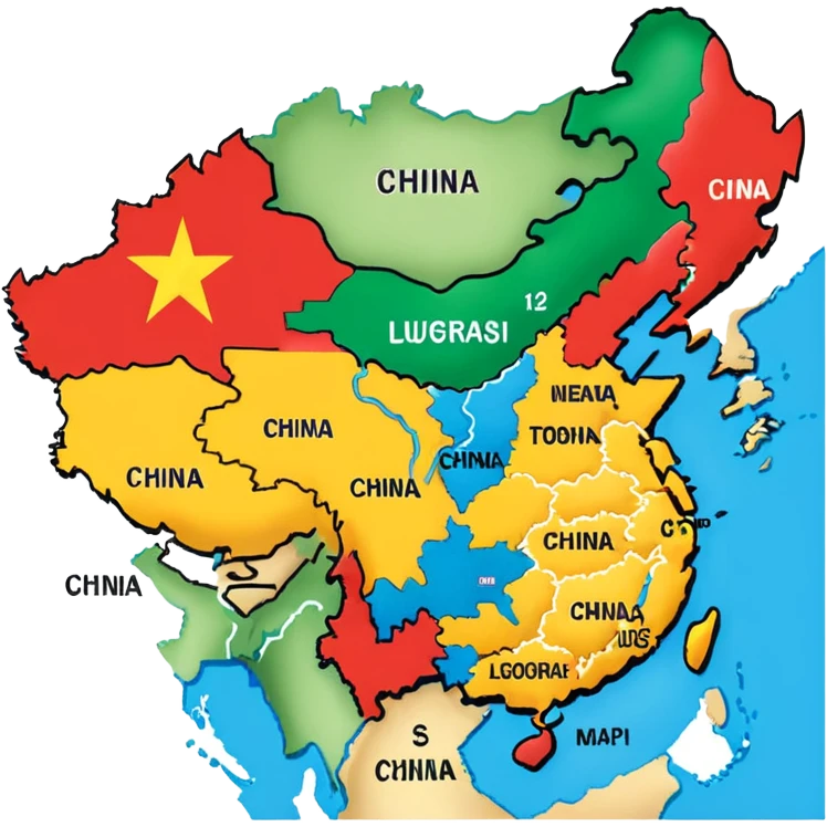 china map emoji