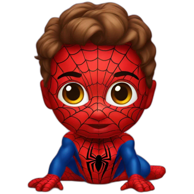 spiderman baby emoji