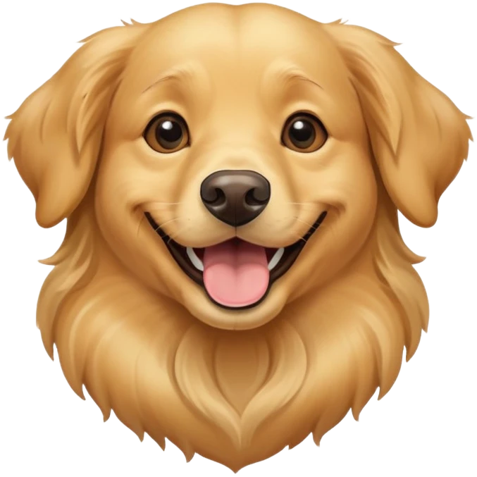 Dog smile  emoji