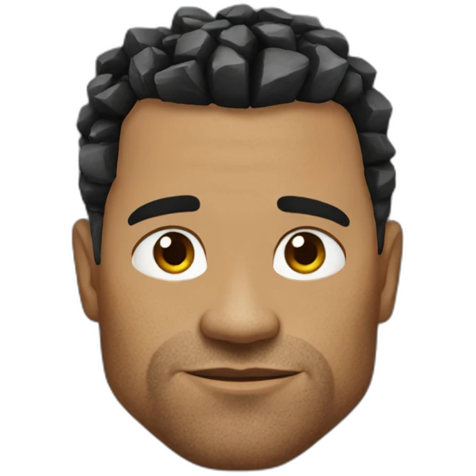 The rock rock with a rock punkrock emoji