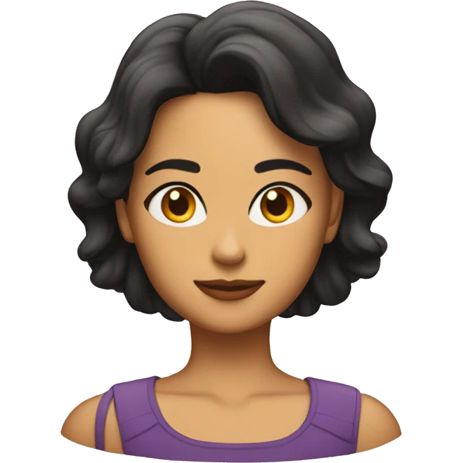 CHICA MORENA emoji