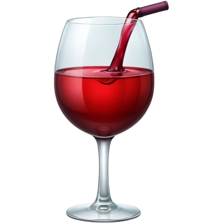 Cherry red wine  emoji