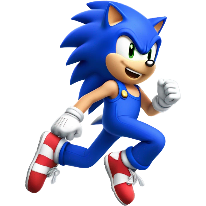 Mario plus sonic emoji