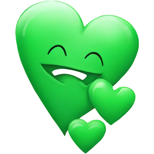  green hearts emoji