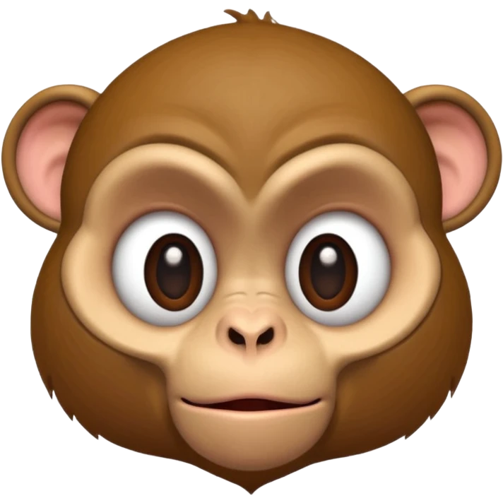 upset monkey rolling her eyes emoji