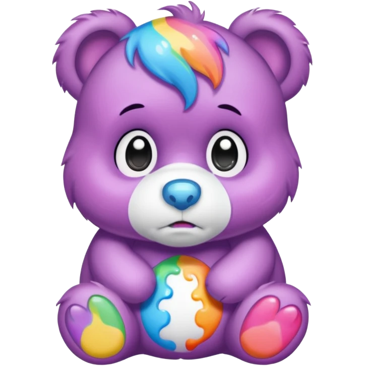 Care bear sad  emoji