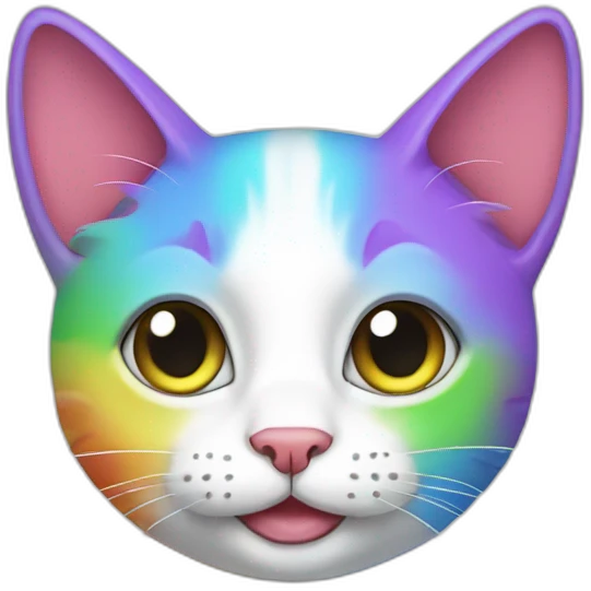rainbow cat emoji