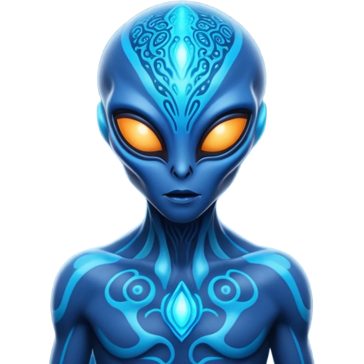 Cosmic entity, alien emoji