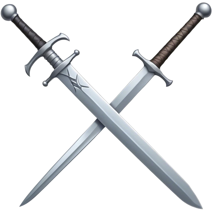 cartoon minimal sword item icon emoji