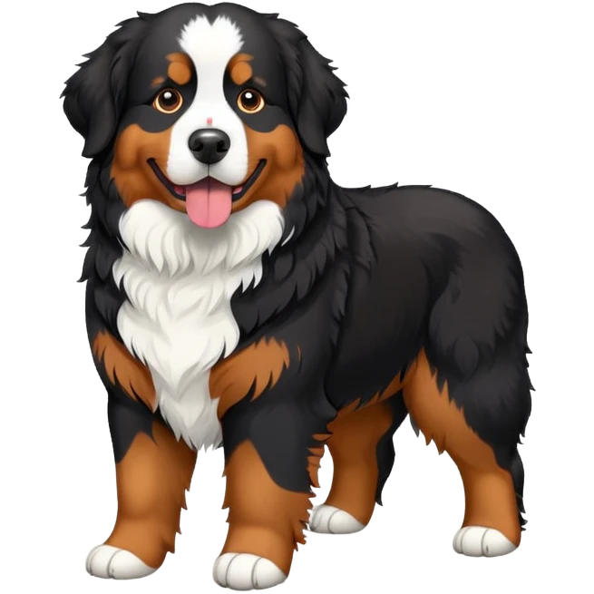 bernese mountain dog emoji