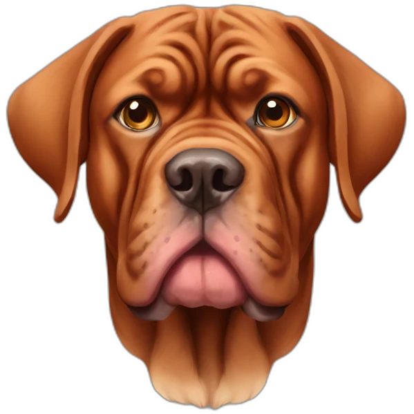 french mastiff dog emoji