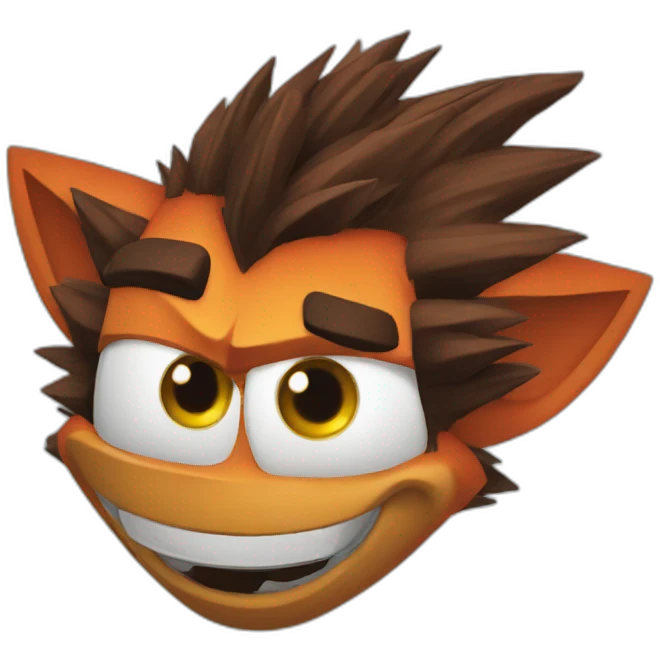 Crash Bandicoot emoji