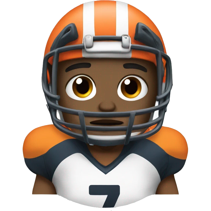 Sad fantasy football player emoji