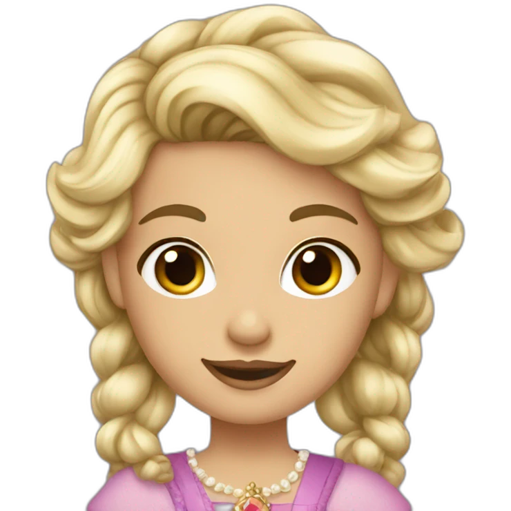 Garçon princesse emoji