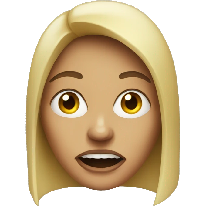 Scary woman  emoji