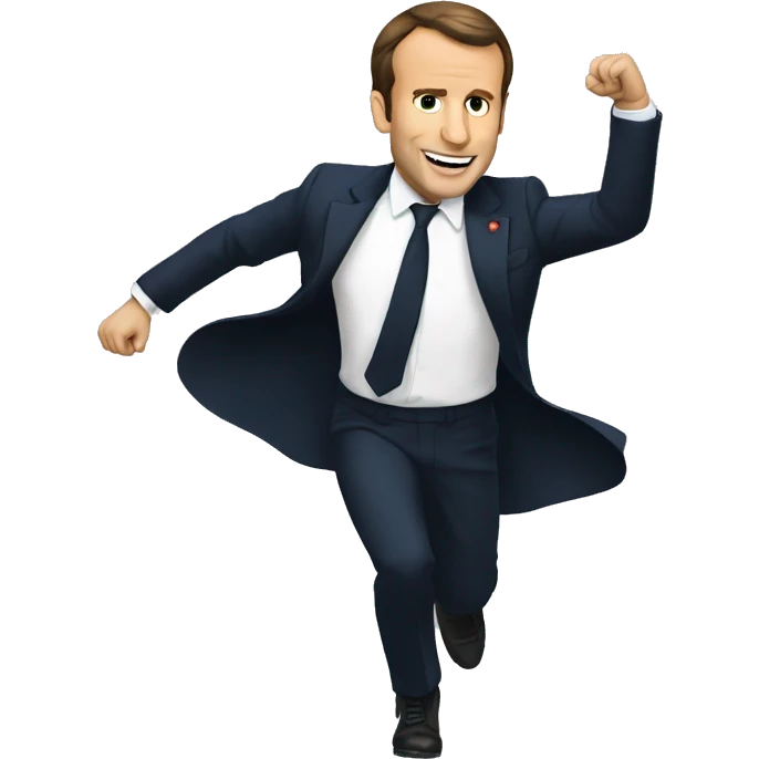 Macron qui danse emoji
