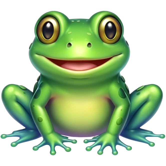 Gay frog emoji