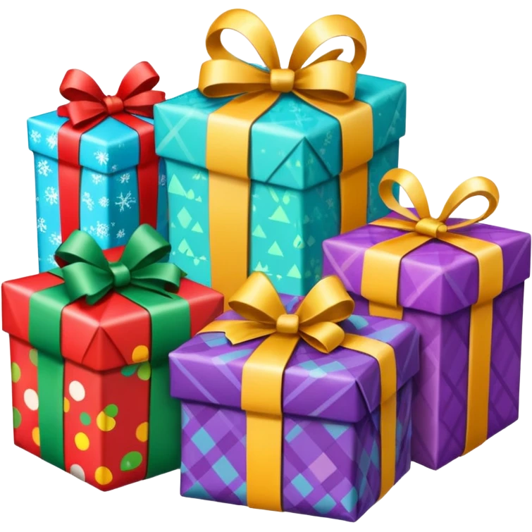 presentes de natal emoji