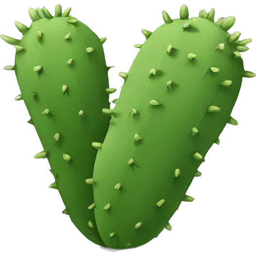 round Nopal emoji