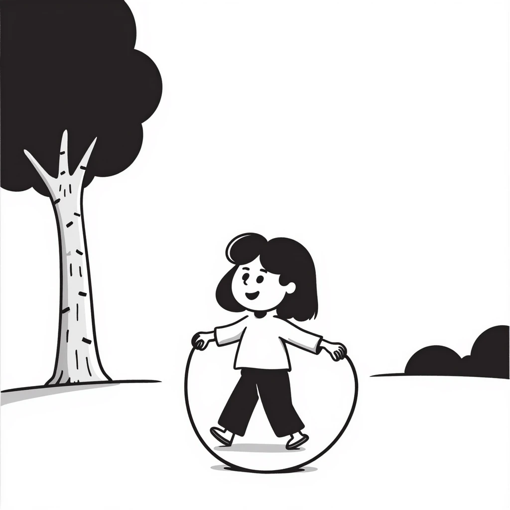 small girl skipping rope emoji